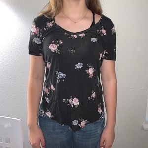 Garage Floral Black Print Shirt